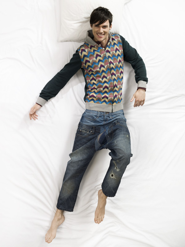 Mat Gordon tosses and turns for Spanish label Desigual's fall 2009 lookbook